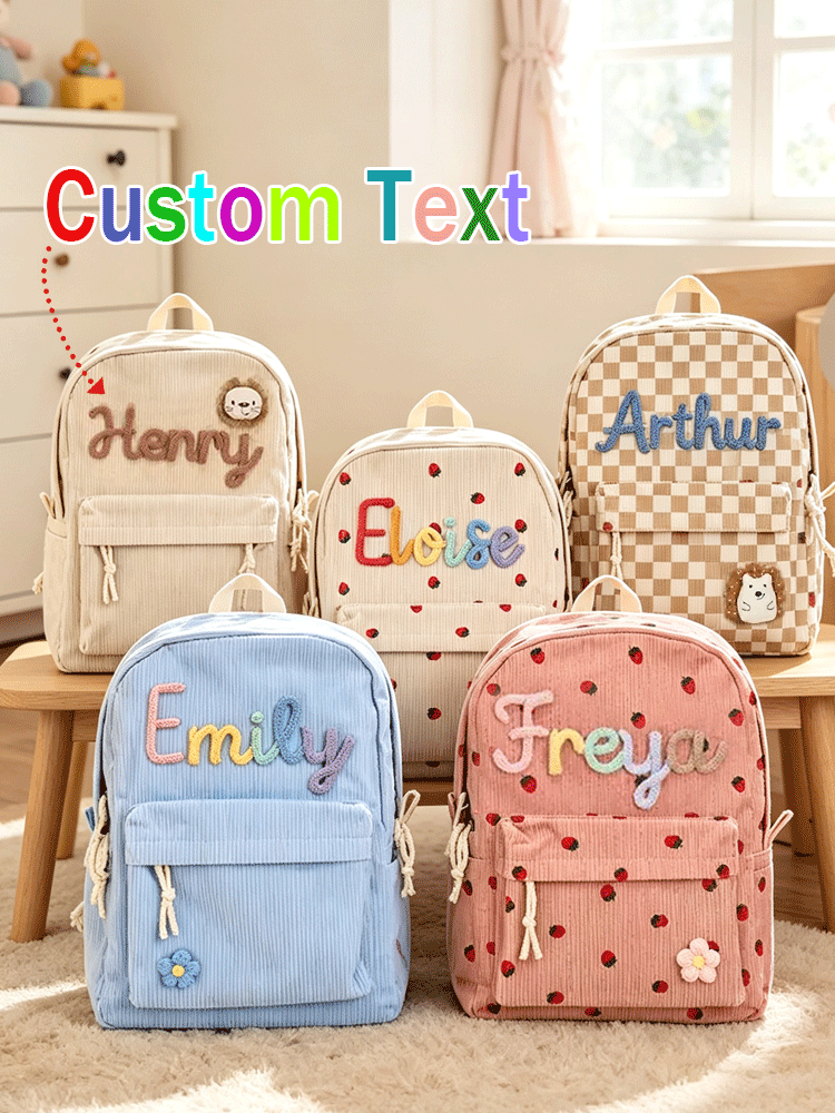 Embroidery Motif - [Zaino personalizzato] Zaino personalizzato per il