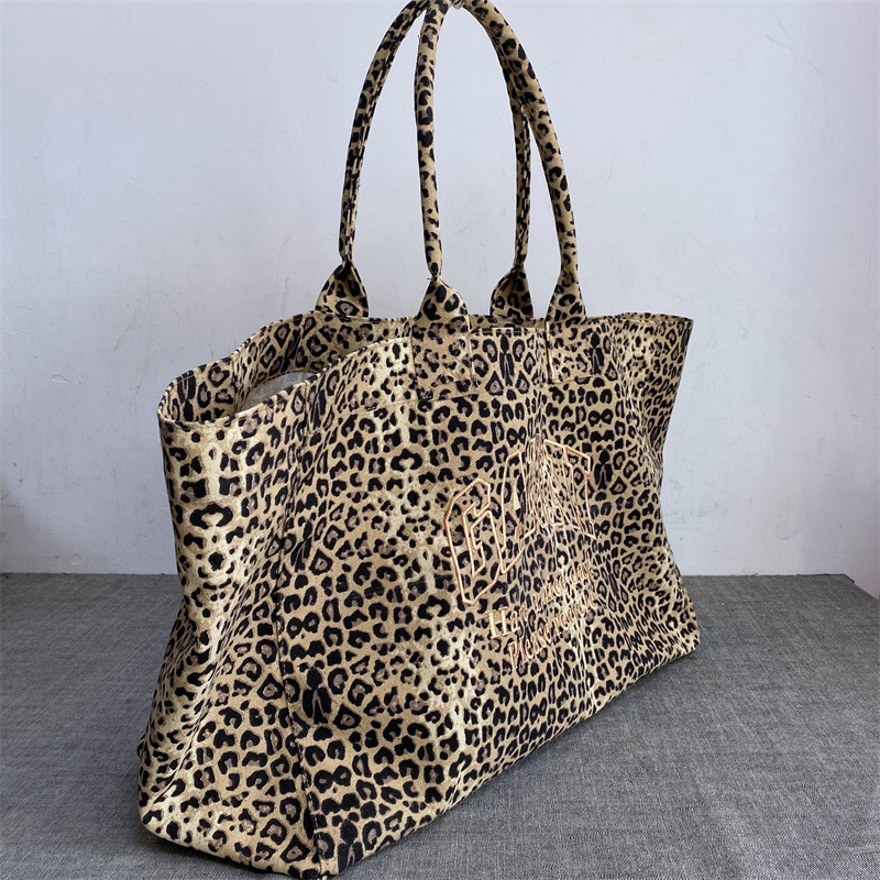 Embroidery Motif - Borsa Tote Unisex in Tela con