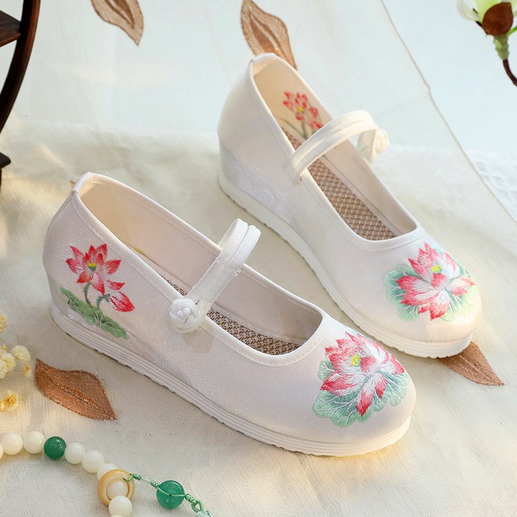 Embroidery Print - 2026 Scarpe da donna con tacco