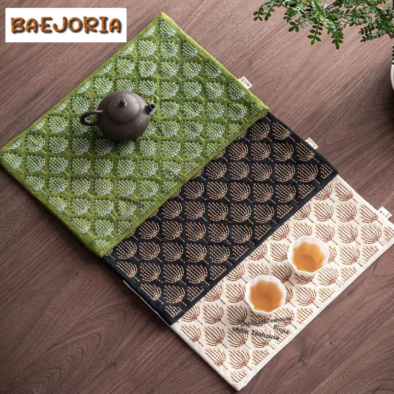 Embroidery Cloth - Tappetini da Tavolo in Stile Zen