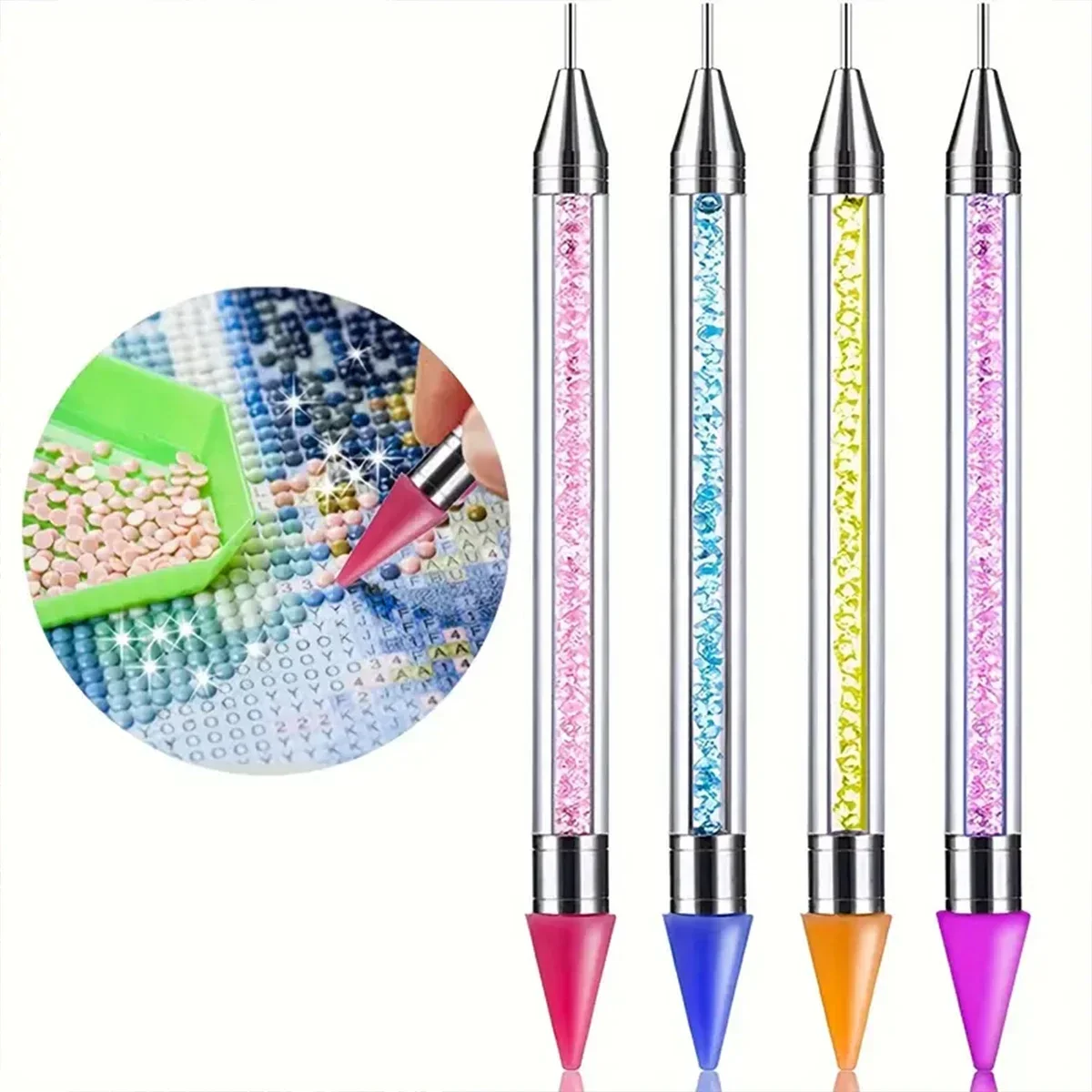 Embroidery Artwork - Strumento per pittura diamante senza cera,