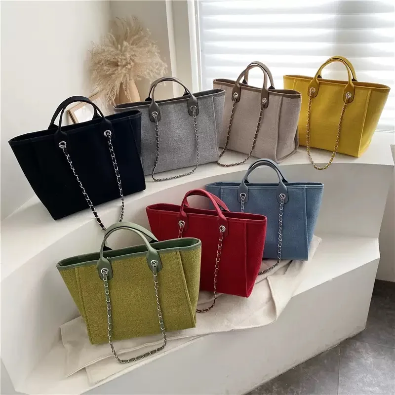 Embroidery Keychain - Borsa tote a catena con tracolla