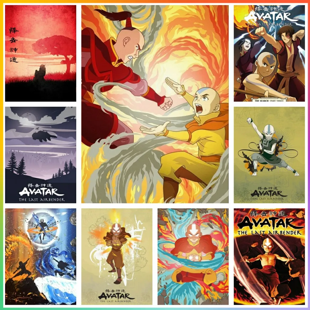 Embroidery Artwork - Avatar The Last Airbender Classico Anime