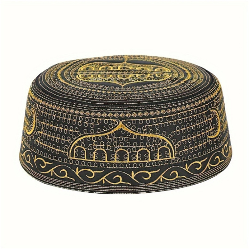 Embroidery Hijab - Ricamo in cotone Uomini arabi Cappello