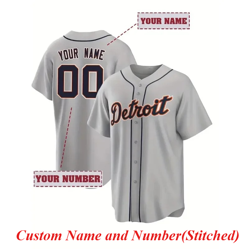 Embroidery Jersey - Maglia da baseball ricamata da uomo