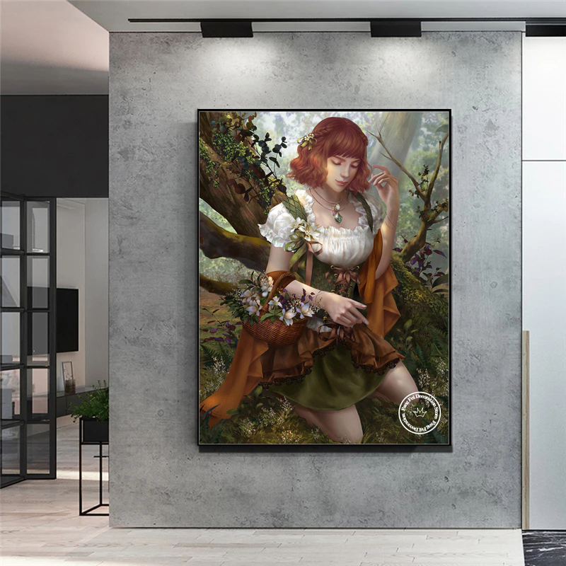 1 pz. Quadro senza cornice Hoa - Embroidery Artwork recensione e prezzo