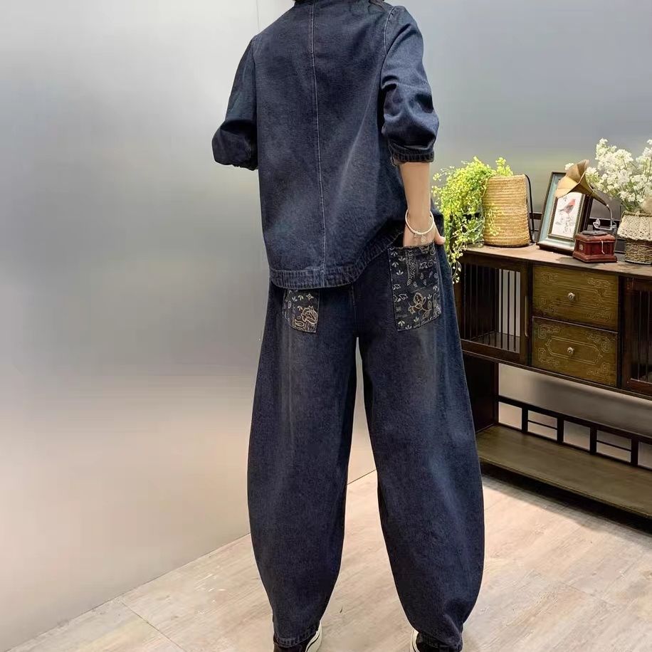 Set di moda in denim con fiori - Embroidery Jeans recensione e prezzo