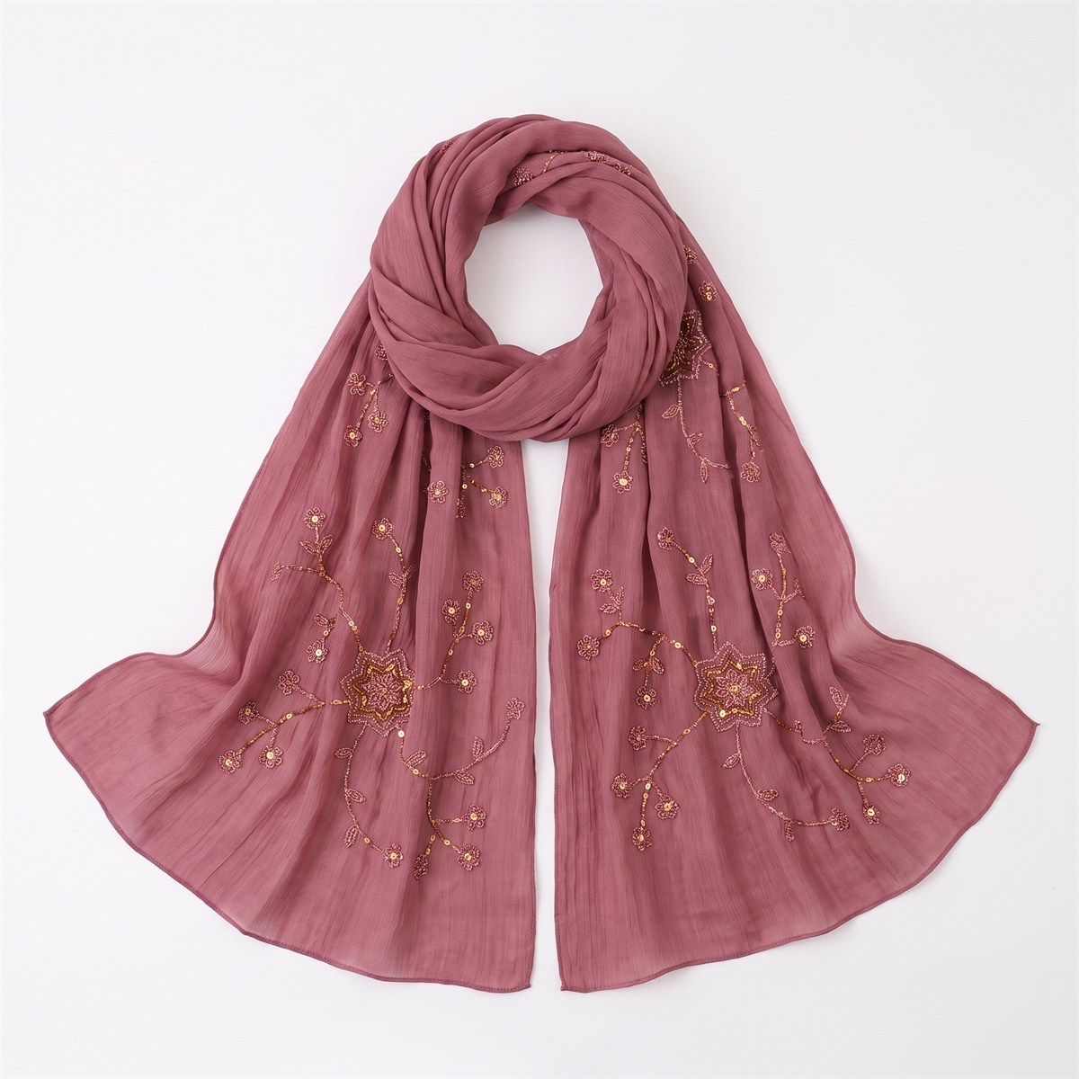 Sciarpa Hijab alla Moda con Ri - Embroidery Hijab recensione e prezzo