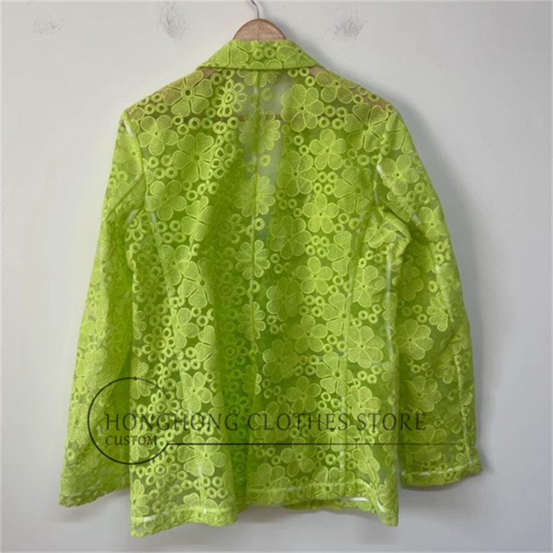 Abbigliamento da uomo da palco - Embroidery Yellow recensione e prezzo