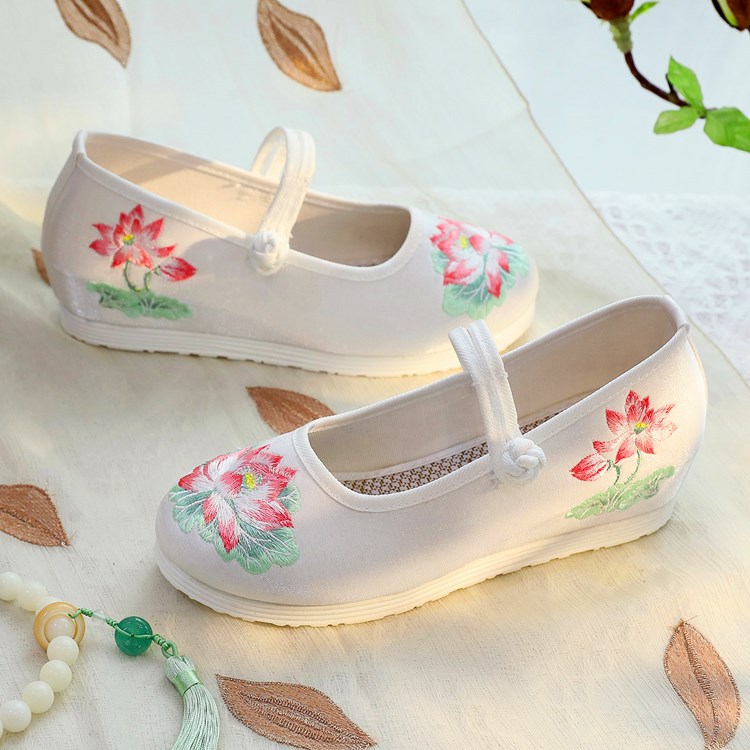 2026 Scarpe da donna con tacco - Embroidery Print recensione e prezzo