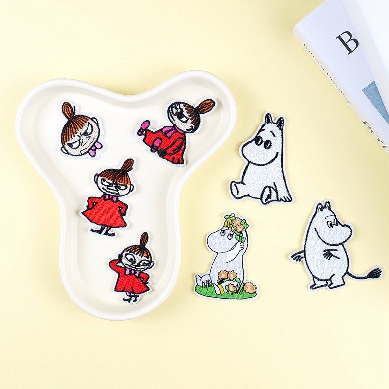 Toppe Ricamate Moomin Cartone  - Embroidery Cloth recensione e prezzo