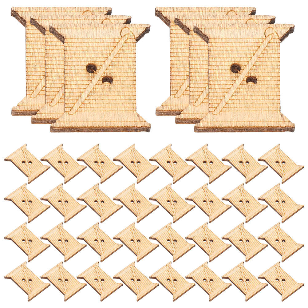100 Pezzi Bobine in Legno per  - Embroidery Artwork recensione e prezzo