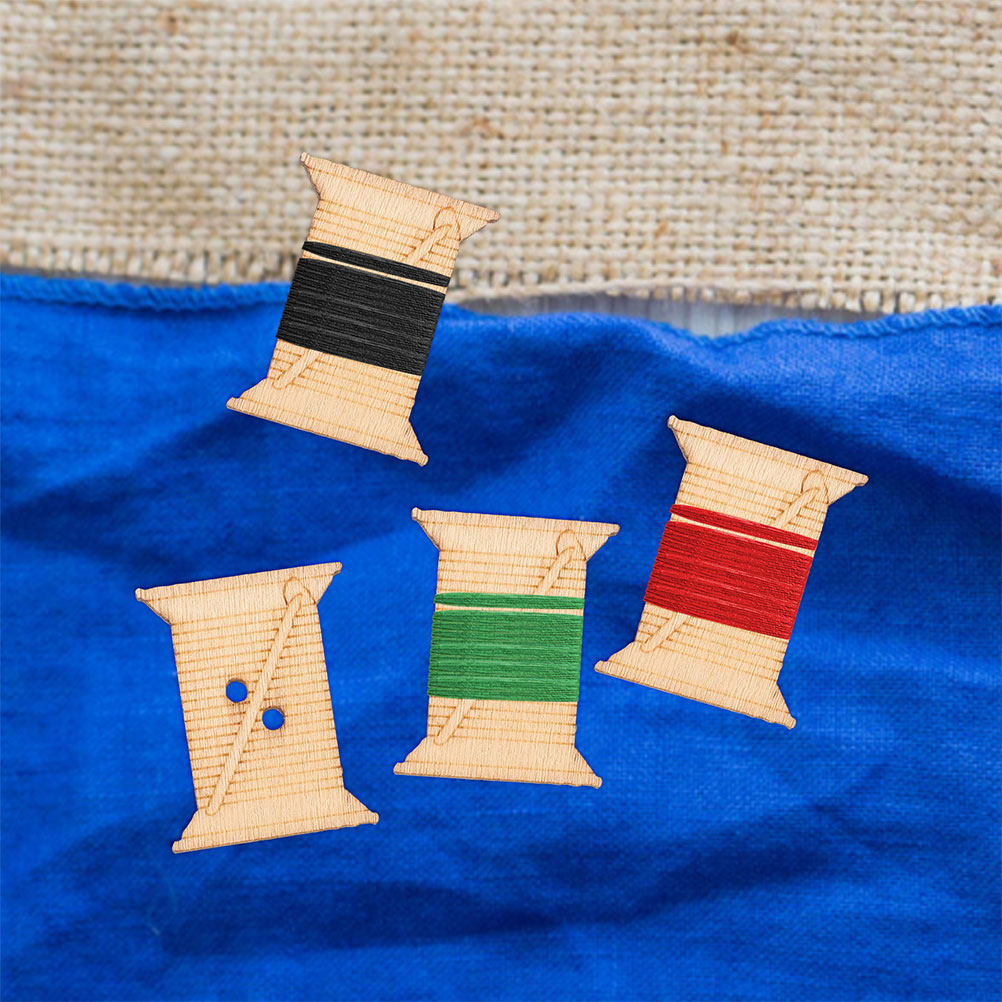 100 Pezzi Bobine in Legno per  - Embroidery Artwork recensione e prezzo