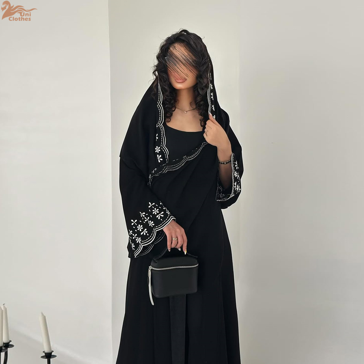 Cardigan di Lusso con Maniche  - Embroidery Hijab recensione e prezzo