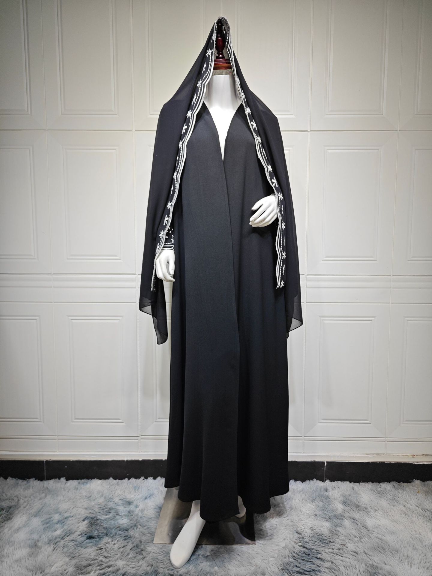 Cardigan di Lusso con Maniche  - Embroidery Hijab recensione e prezzo
