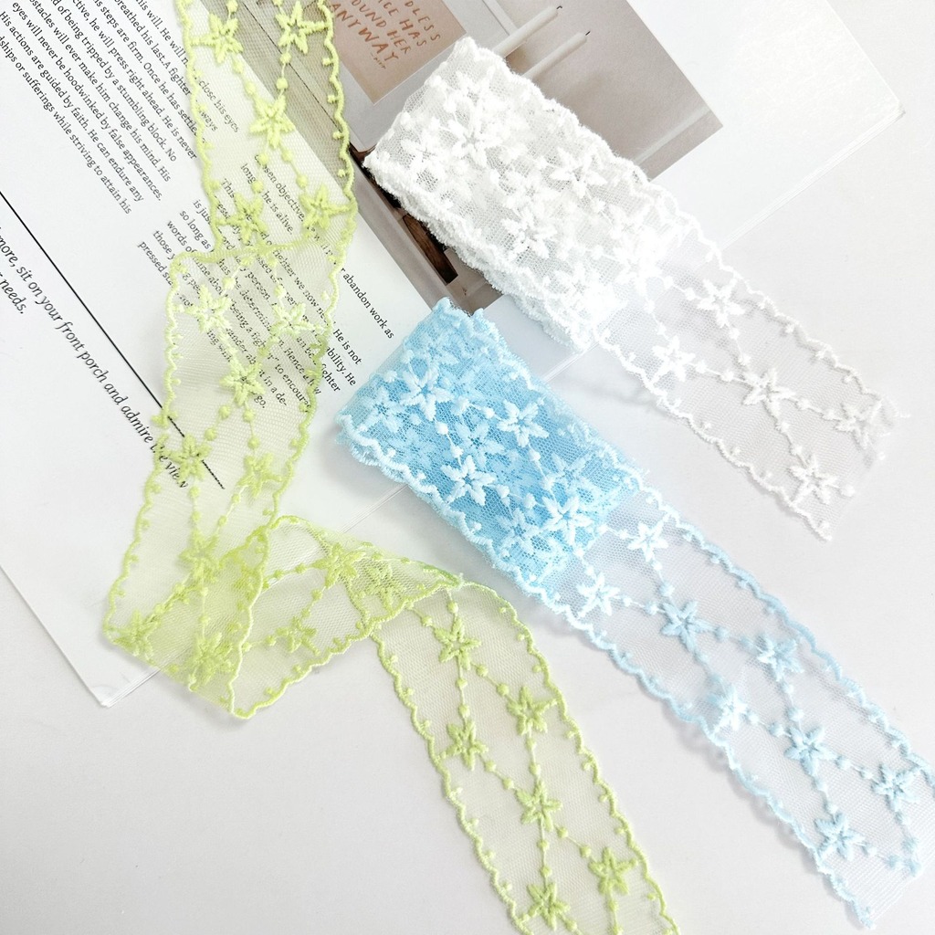 Nastro ricamato a stella, nast - Embroidery Ribbon recensione e prezzo