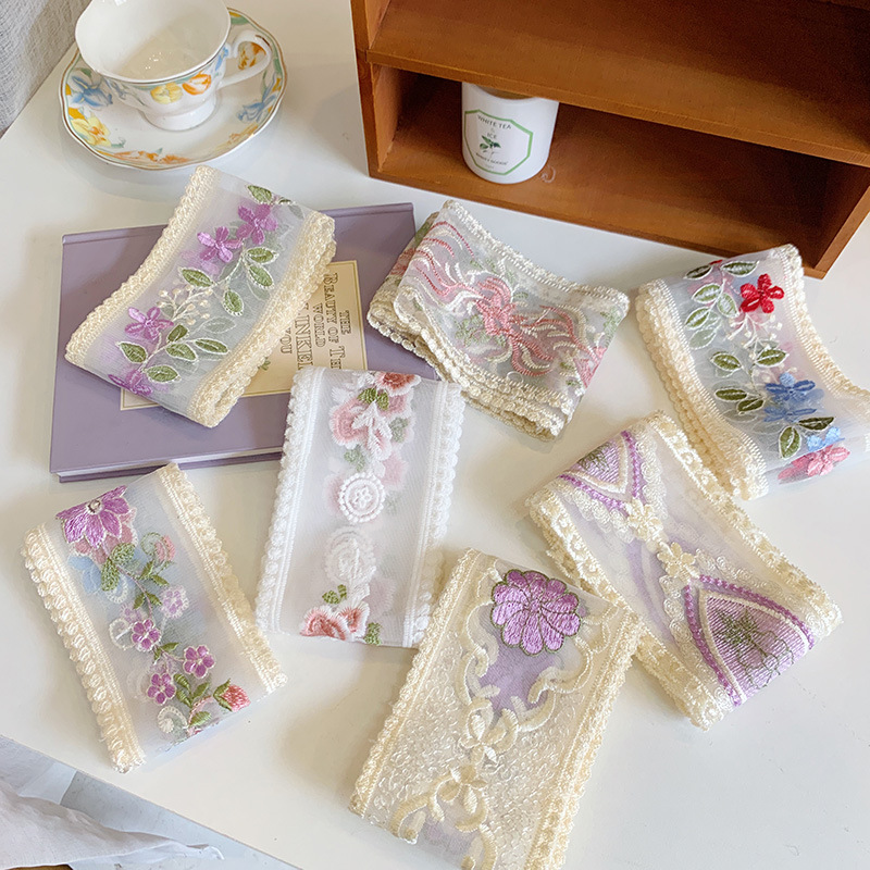 Nastro floreale ricamato in pi - Embroidery Ribbon recensione e prezzo