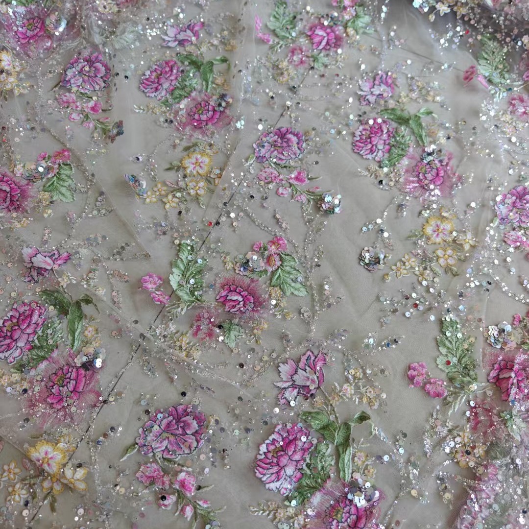 Tessuto in Pizzo di Lusso con  - Embroidery Jersey recensione e prezzo