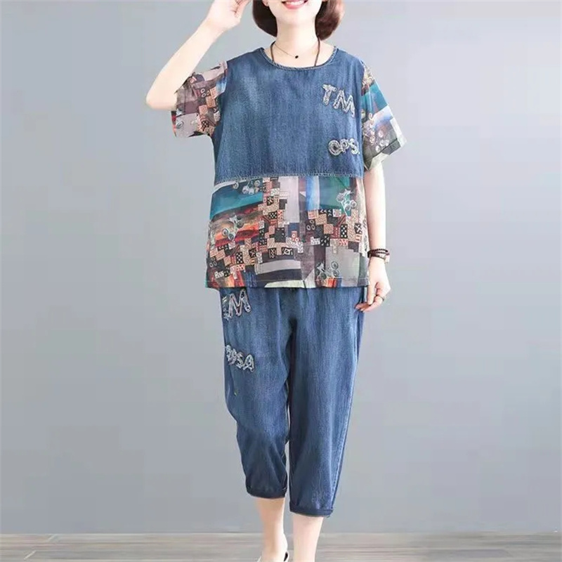 5XL Set di jeans da donna esti - Embroidery Jeans recensione e prezzo