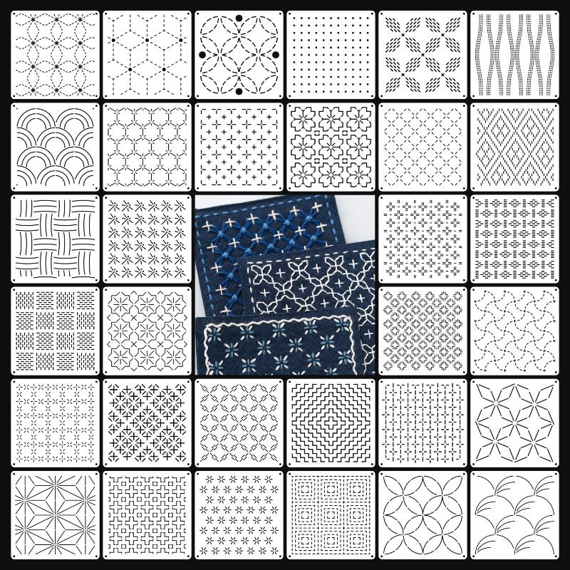 Set di 9/32 Pezzi di Modelli p - Embroidery Motif recensione e prezzo