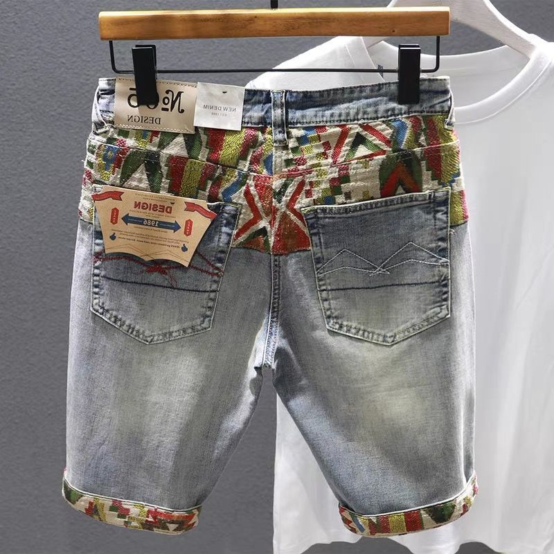 Pantaloncini di Jeans da uomo  - Embroidery Jeans recensione e prezzo