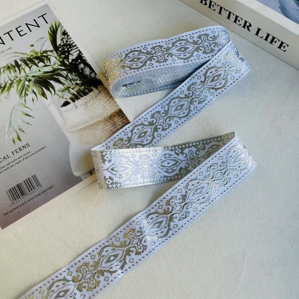 Nastro Decorativo in Argento G - Embroidery Ribbon recensione e prezzo