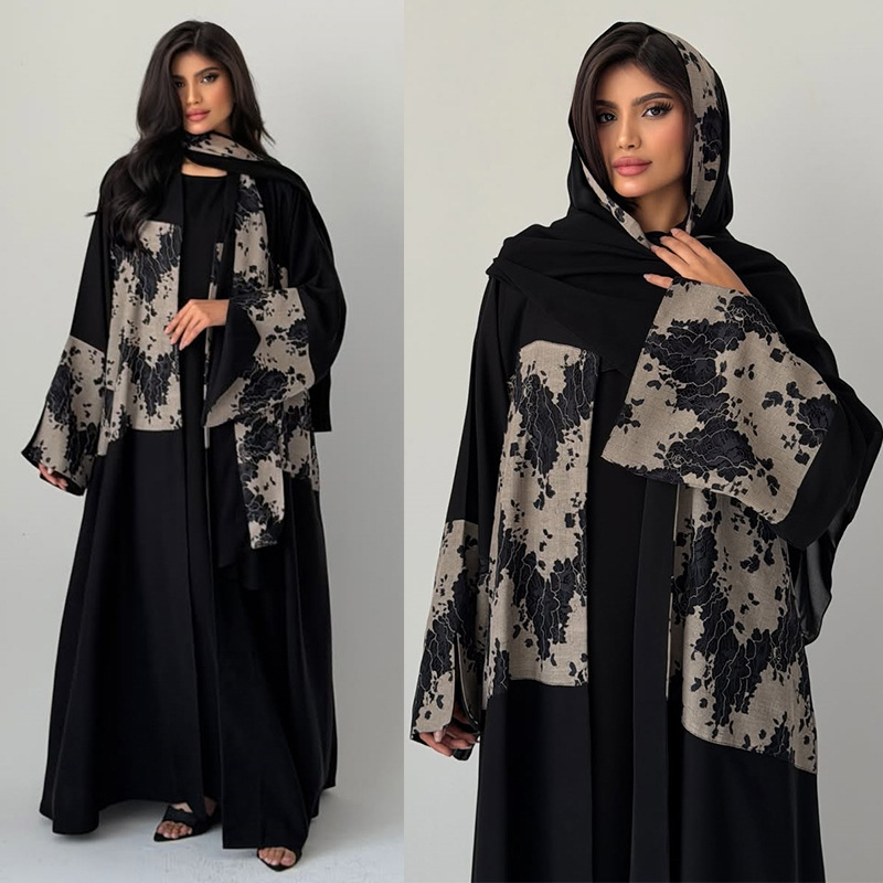 Set di 2 Pezzi Abaya Hijab per - Embroidery Hijab recensione e prezzo