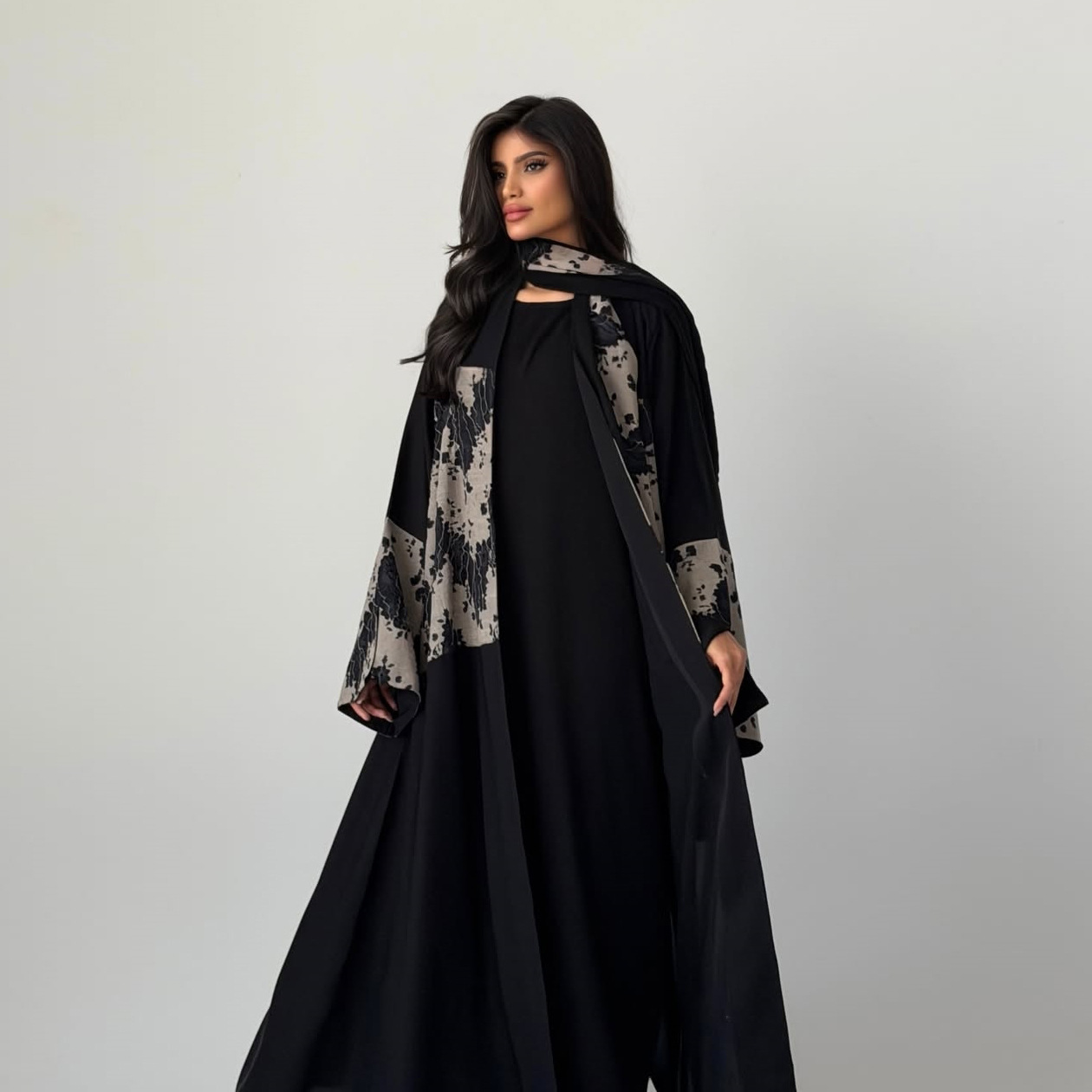 Set di 2 Pezzi Abaya Hijab per - Embroidery Hijab recensione e prezzo