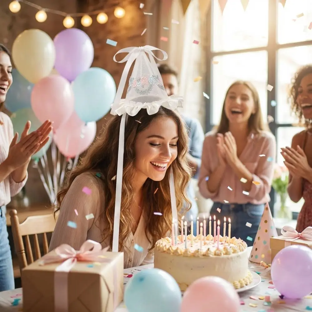 Cappellini per Compleanno in R - Embroidery Ribbon recensione e prezzo
