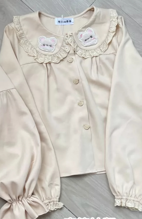 Camicetta Lolita con Ricamo Or - Embroidery Yellow recensione e prezzo