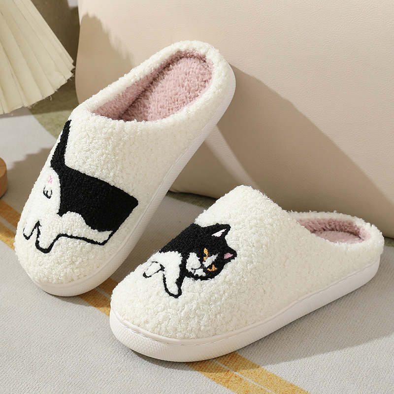 Pantofole da casa in peluche c - Embroidery Cotton recensione e prezzo